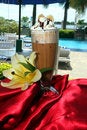 Free Beverage At Pool Stock Photography - 4153142