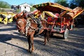 Free Horse-drawn Cart On Flagging Royalty Free Stock Photo - 4154655