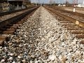 Free Vanishing Railroad Tracks Royalty Free Stock Image - 4167126