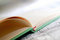 Free Closeup Of Open Diary On Map Stock Photos - 4174393