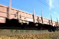 Free Moving Train Stock Photography - 4189012