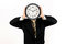 Free Businessman With Clock Stock Image - 4192161