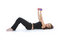 Free Beautiful Girl With Dumbbells Royalty Free Stock Photo - 4193645
