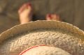 Free Straw Hat At The Beach Stock Image - 421391