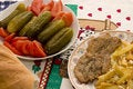 Free Dinner Arrangement Royalty Free Stock Photography - 424807