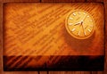 Free Dictionary With Clock Stock Image - 4200031