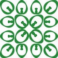 Free Seamless Curled Repeat Pattern Stock Images - 4208654