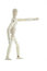 Free Isolated Manikin With Right Hand Pointing Stock Images - 4204114