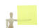 Free Manikin Holds Note Stock Image - 4204201
