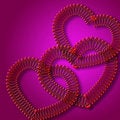 Free Pink And Red Loving Valentine S Day Royalty Free Stock Images - 4212079