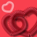 Free Pink And Red Loving Valentine S Day Royalty Free Stock Image - 4213006