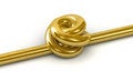 Free Gold Knot Stock Photos - 4216813
