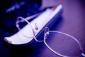 Free Closeup Of Eyeglasses Stock Images - 4225854