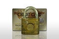 Free Credit Card Locked Royalty Free Stock Images - 4255229