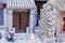 Free Painted Clay Figure Of Old Beijing Stock Photos - 4268663
