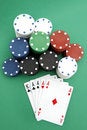 Free Poker Playing Cards Royalty Free Stock Photography - 4277747