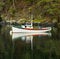 Free Boat In Calm Bay Waters Stock Images - 4273484