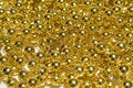 Free Gold Bead Background Stock Photo - 4296300