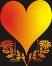 Free Heart And Candles Stock Photography - 4300162