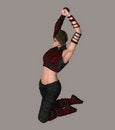 Free Sexy Futuristic Warrior Royalty Free Stock Photo - 4303005