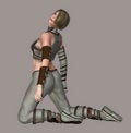 Free Sexy Futuristic Warrior Royalty Free Stock Photography - 4303007
