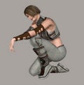 Free Sexy Futuristic Warrior Stock Photos - 4303013