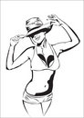 Free Girl In Bikini Royalty Free Stock Image - 4305706