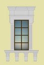 Free Neoclassical Window 2 Royalty Free Stock Images - 4308889