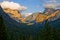 Free Sunset Light Across The Mountains Stock Photos - 4310293