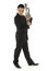 Free Man With A Trumpet Royalty Free Stock Image - 4314766