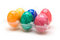 Free Six Colored Easter Eggs Stock Images - 4316854