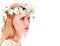 Free Pretty Spring Girl With Wreath On Head Stock Photos - 4328873