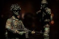 Free Soldiers In Camouflage Royalty Free Stock Photography - 4332847