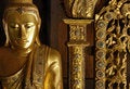 Free Myanmar, Salay: Statue In Salay Monastery Stock Images - 4342284