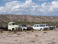 Free Cars In The Desert Stock Photography - 4359212