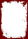 Free Red Frame With Spots Stock Photography - 4364122