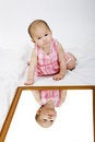 Free People; 6 Month Old Baby Girl Stock Photos - 4379963