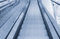 Free Escalators In Trade Center Stock Image - 4392541