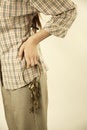 Free Girl Holding Brass Keys Royalty Free Stock Photos - 4411178