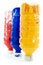 Free Three Bottles Of Paint Royalty Free Stock Images - 4414779