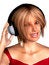 Free Girl Wearing Headphones Stock Photos - 4421373