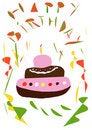 Free Birthday Cake Royalty Free Stock Photos - 4445568
