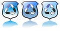 Free Set Of High Quality Recycling Icons Vectors Royalty Free Stock Photography - 4445977