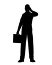 Free Business Man Outline 2 Royalty Free Stock Photography - 4446927