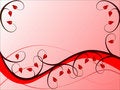 Free Red Floral Background Royalty Free Stock Image - 4449766