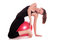 Free Exercise Ball Rollout Royalty Free Stock Photos - 4451208