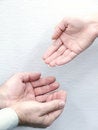 Free Hands Of People. Movement. Stock Images - 4460514