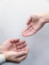 Free Hands Of People. Movement. Stock Image - 4460661