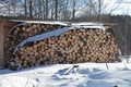 Free Stack Of Firewood Royalty Free Stock Photo - 4489315