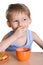 Free Breakfast Of The Child Stock Photography - 4489612